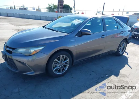 2015 Toyota Camry Hybrid Se z USA, uszkodzony, nr VIN 4T1BD1FK5FU154129